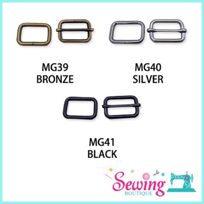 RING - SQUARE&SUN SHAPE-METAL 32MM